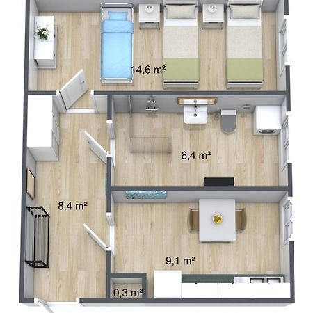 لبسيا Zollikof Aparts - Sauna & Studioapartments المظهر الخارجي الصورة