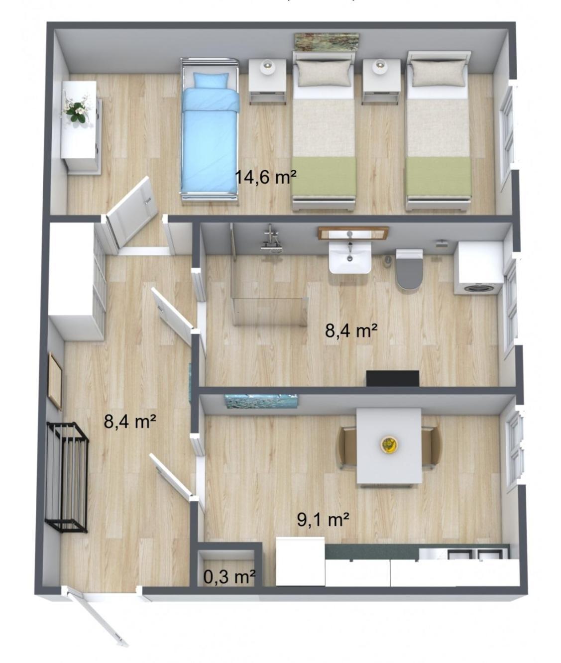 لبسيا Zollikof Aparts - Sauna & Studioapartments المظهر الخارجي الصورة